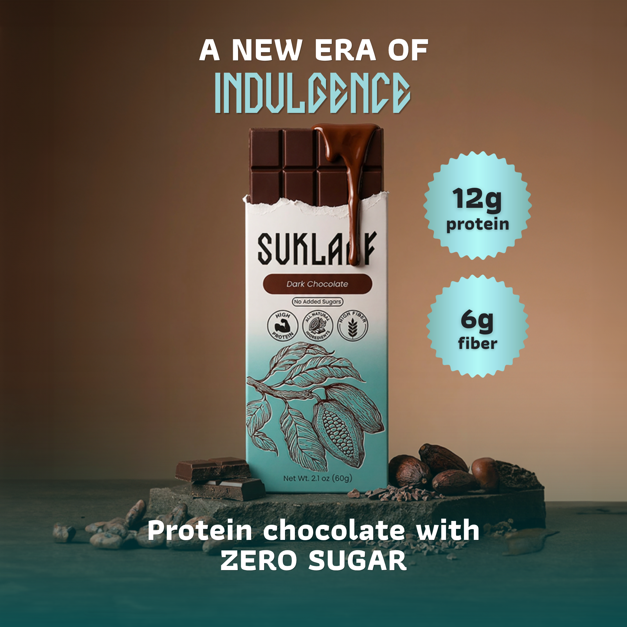 Suklaaf Dark Chocolate Bar