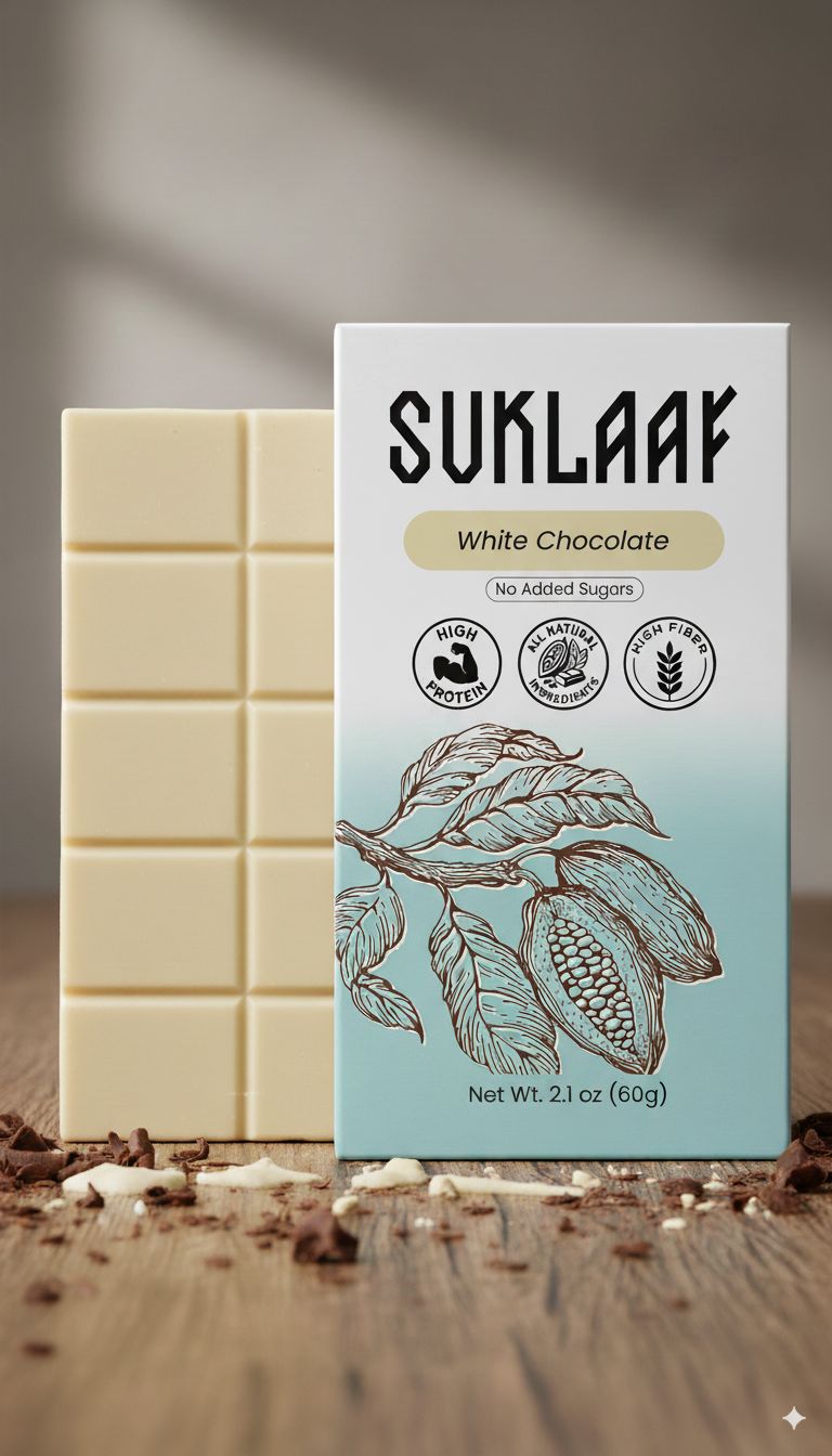 Suklaaf White Chocolate Bar