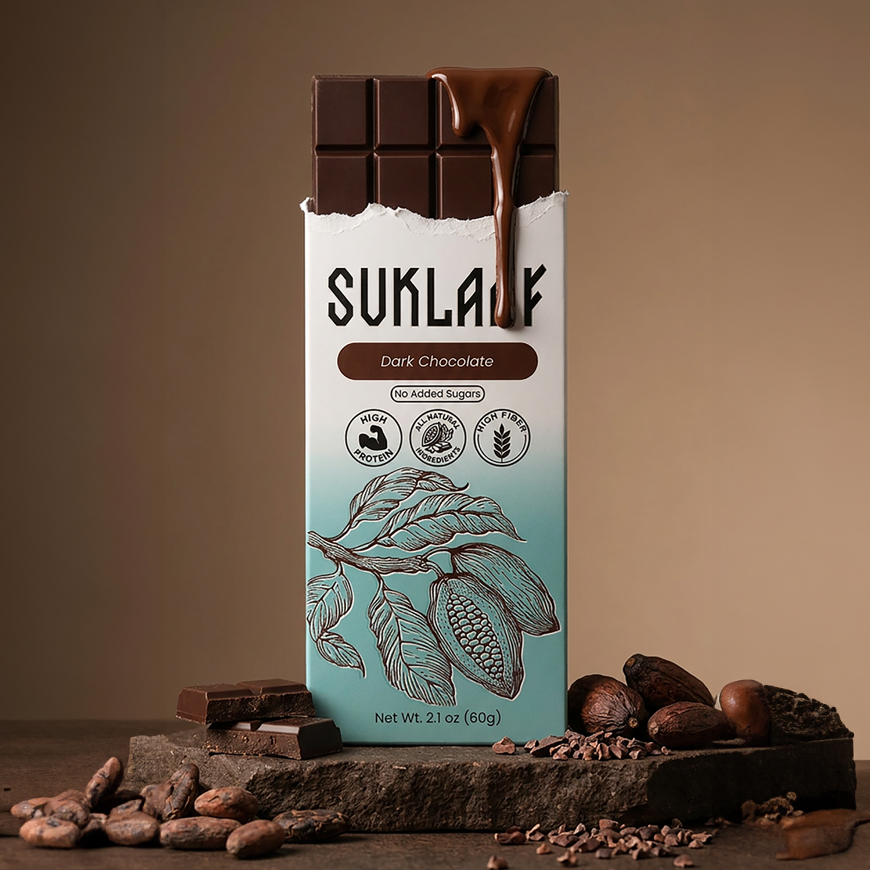 Suklaaf Dark Chocolate Bar