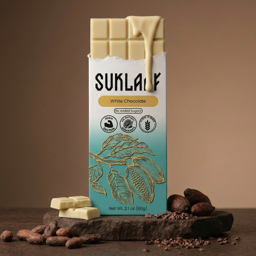 Suklaaf White Chocolate Bar